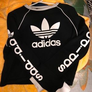 Adidas Cropped Sweatshirt
